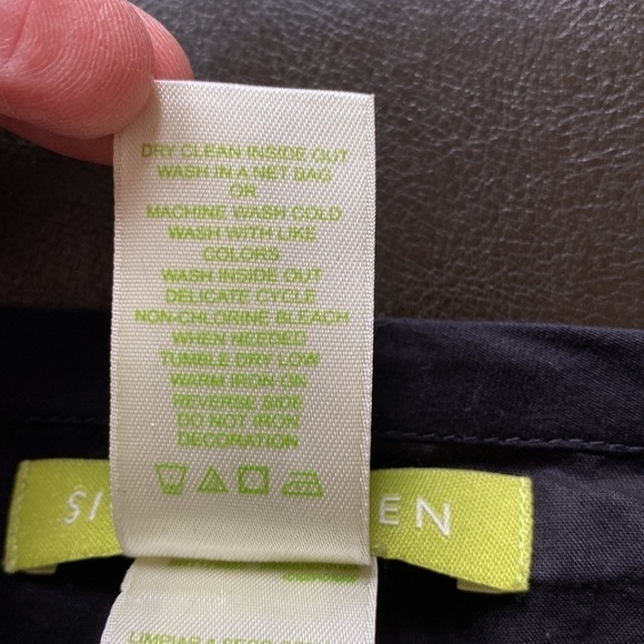 🌼Sigrid Olson Skirt Womens 10 embroidery sequence Cotton lined Preppy floral - Picture 5 of 5